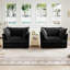 Chaises d'appoint rembourrées avec grands coussins Cassius