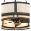 Ventilateur de plafond 30 po avec ensemble d'éclairage Chaylen