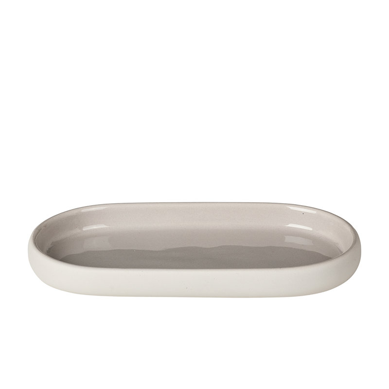 SONO Bathroom Accessory Tray, Moonbeam Cream