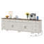 Buffet de cuisine Corretta avec 2 tiroirs et 4 portes, armoire Mid-Century et table de bout-961807568
