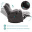 Fauteuil de massage chauffant Zyriana-270212297