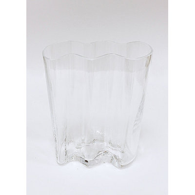 Liscio Ottico - 22" Zig-Zag Vase