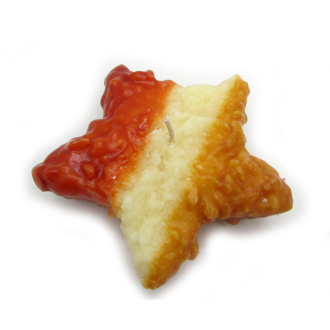 Candy Corn Scented Floating Candle Star Hollow Candle Company