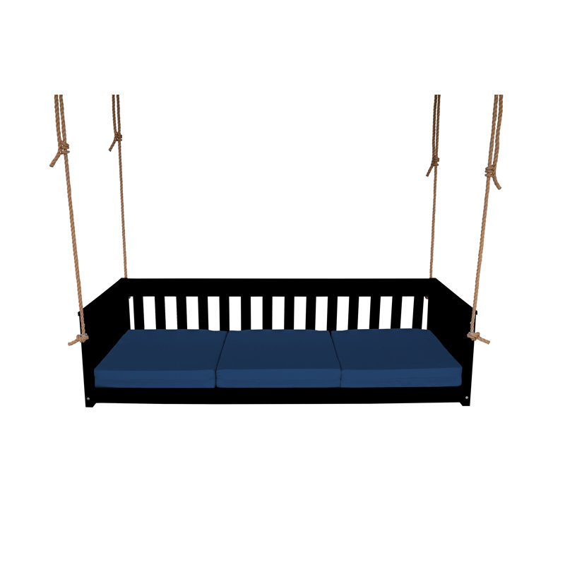 Siège de balançoire Dextra, Bleu marine, Noir