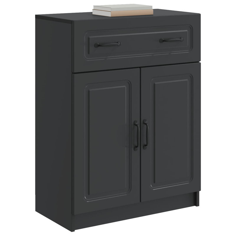 66cm Sideboard, Black