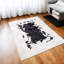 Tapis en peau de vache naturelle, tapis moderne-311423736