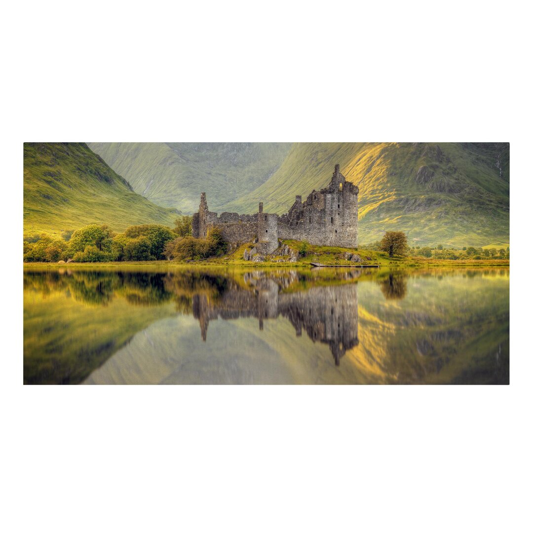 Leinwandbild Schloss Kilchurn in Schottland