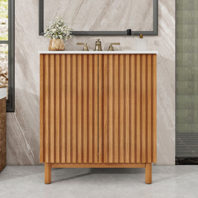 Meuble-lavabo 30 po avec lavabo et tablette réglable