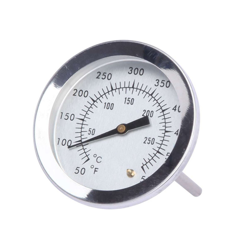Thermomètre de cuisson en acier inoxydable pour barbecue