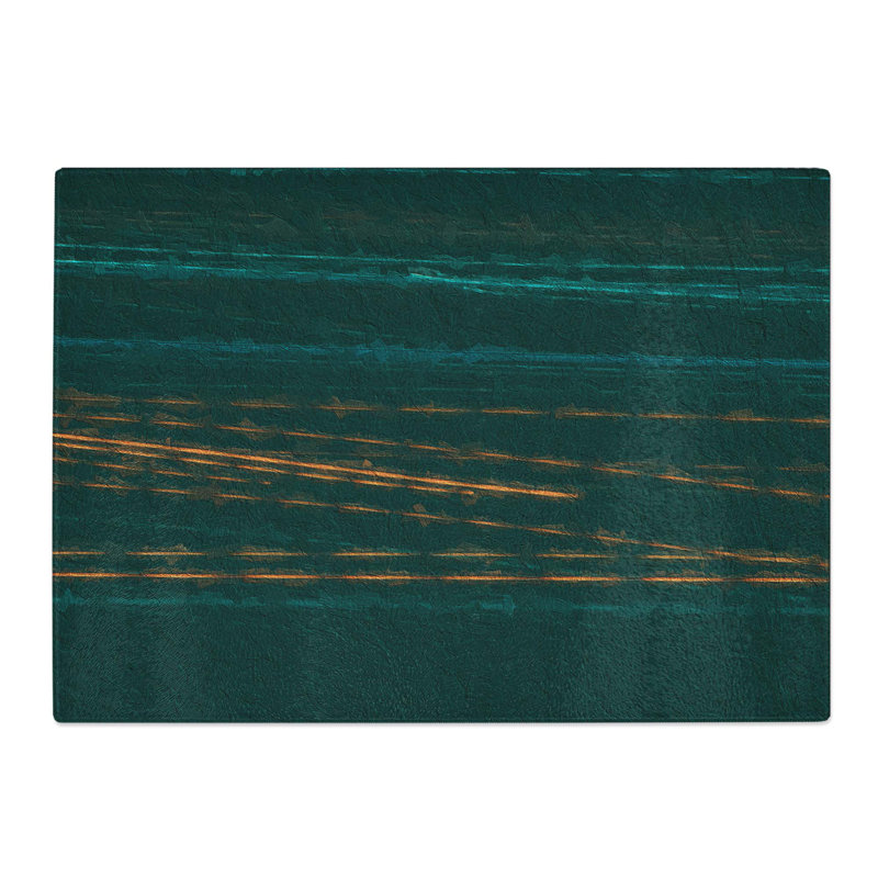 Tempered Glass Light Chopping Board, 39 cm W x 28.5 cm L