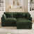 Chenille verte