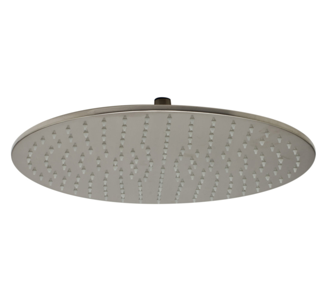 Rain Fixed Shower Head 1.8 GPM GPM with Temperature-based LED Alfi Brand 