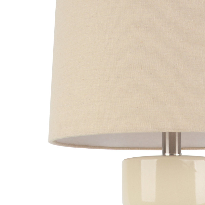 Carlotta Gloss Cylinder Table Lamp