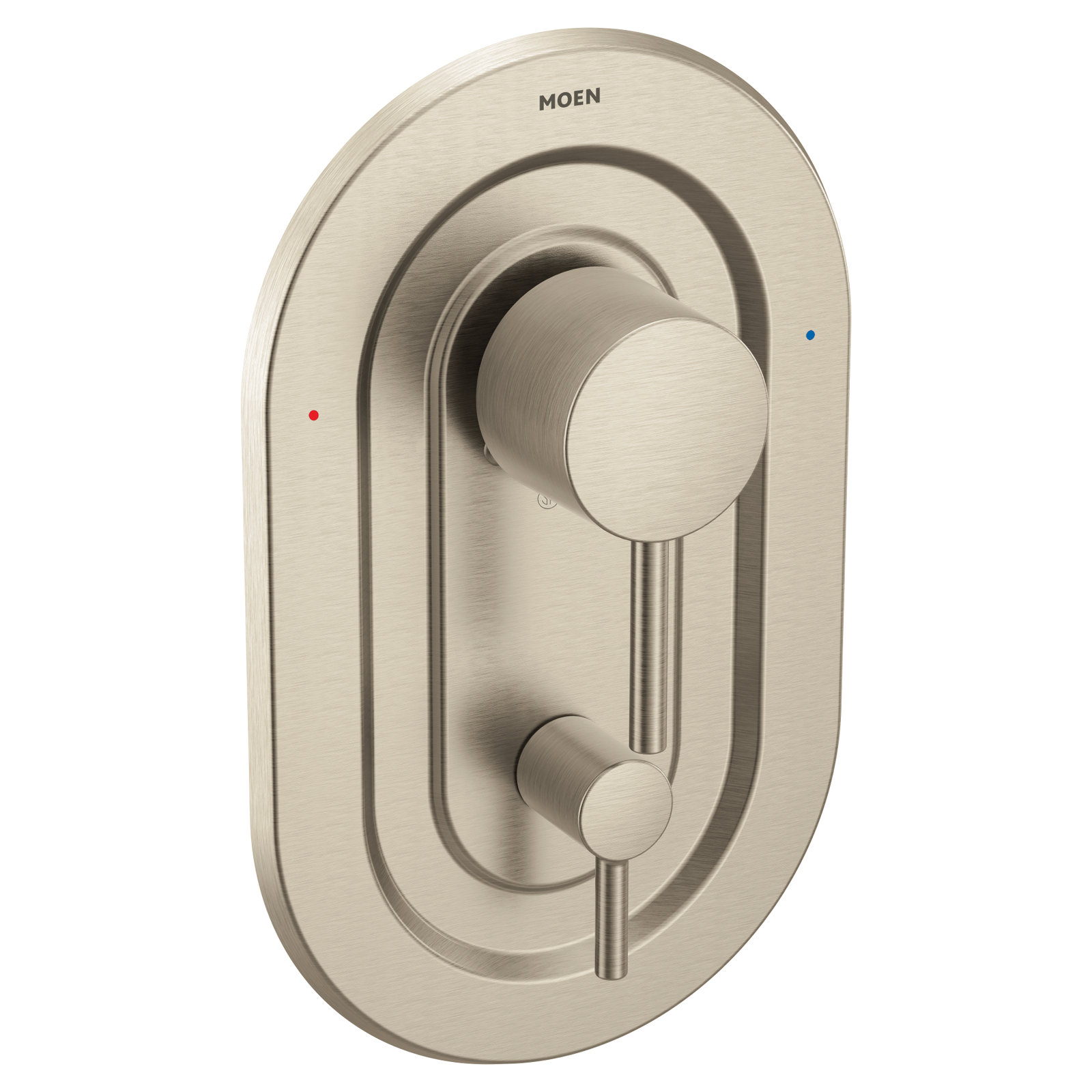 Align Posi-Temp 3-Function Transfer Valve Trim, Brushed Nickel