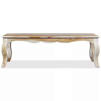 Grenoble Solid Wood Four Leg Coffee Table with Storage
