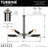 5 - Light Dimmable Sputnik Sphere Chandelier