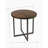 Brown Round End Table