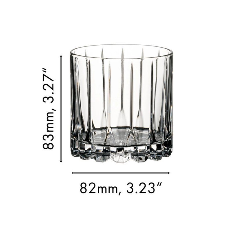 RIEDEL Drink Specific Glassware Double Rocks Glass, 9 Ounces