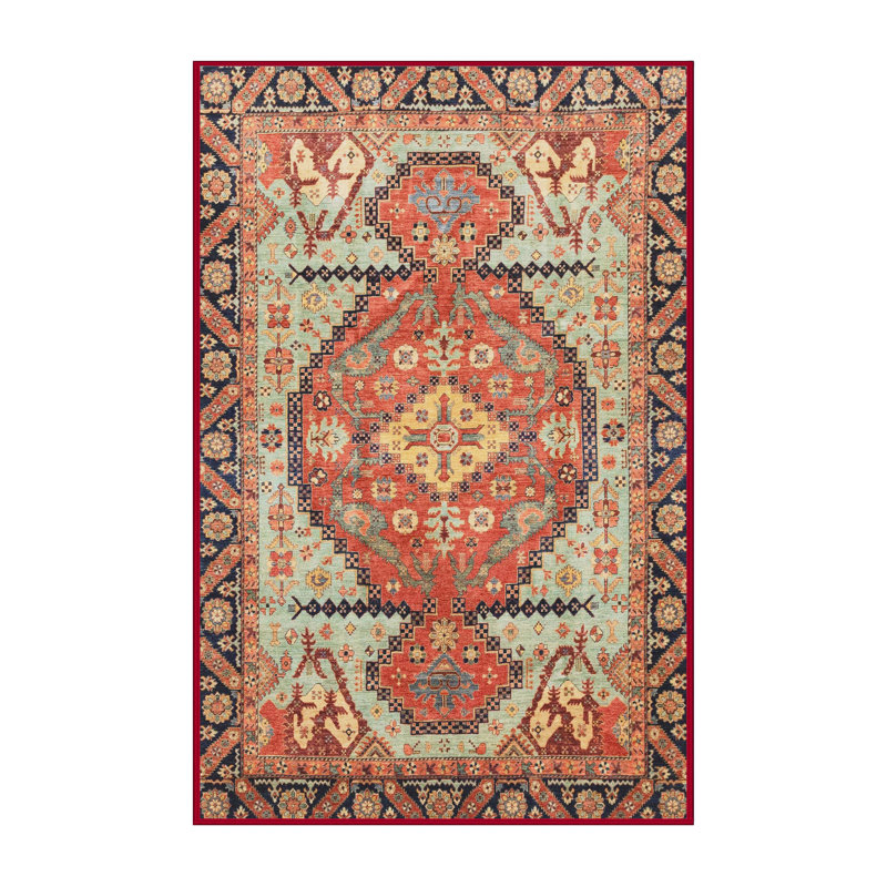 Abstract Indoor Rug, Rectangle 2' x 3'
