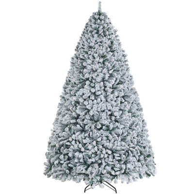 Flocked Artificial Christmas Tree