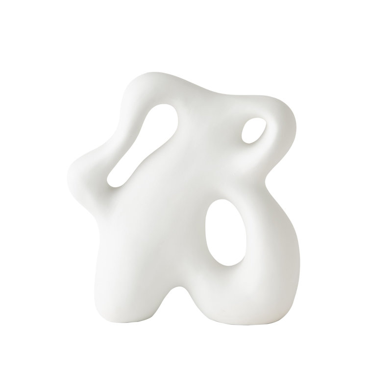 Ronan Sculpture-Matte White-Lg