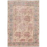 Antique One of a Kind One-of-a-Kind 4'3" x 6'4" Area Rug