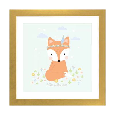 " Boho Baby " Graphic Art Print