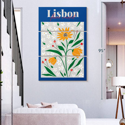 Affiche du marché aux fleurs Harnek Lisbon