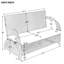 Conception polyvalente pour l'extérieur: 4 sièges et option de table, construction en fer, coussin, conception légère, beige avec conception convertible-635978109