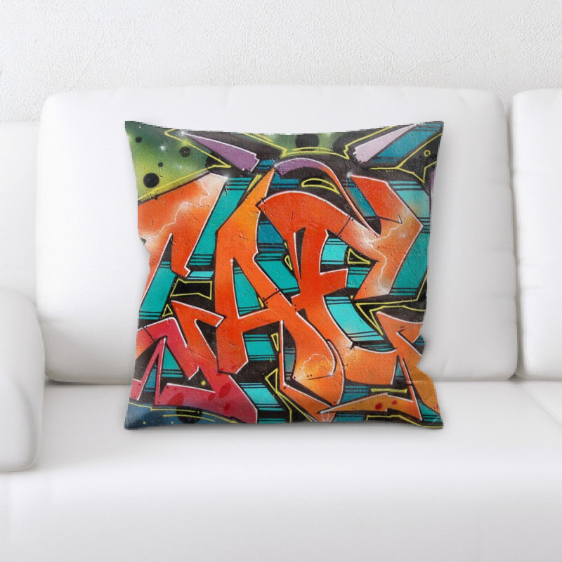 Microsuede Reversible Throw Pillow