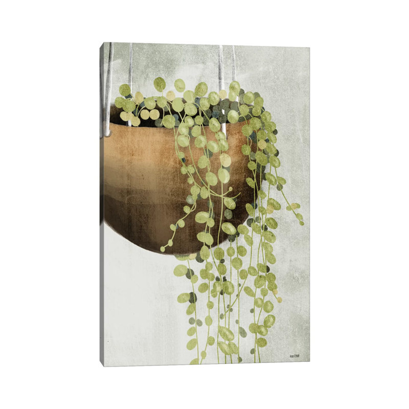String Of Pearls II by House Fenway - Painting on Canvas, 45.72cm H x 30.48cm W x 1.91cm D, Wrapped Canvas