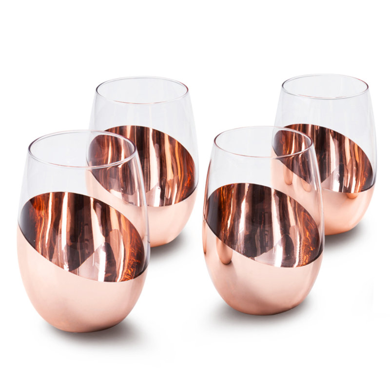 4 Piece 532ml Wine Glass Set