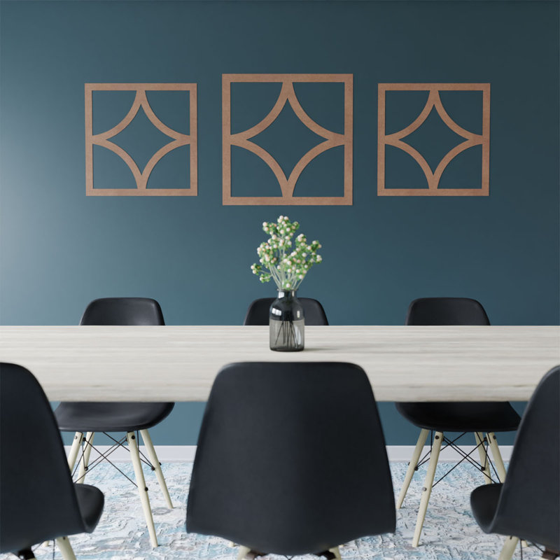 Statesman Ceiling Medallion, 36" H x 36" W x 0.38" D, Wood (Paint Grade)