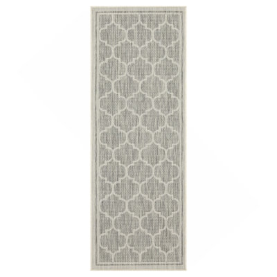 2 Ft. 7 In. X 7 Ft. 3 In. Indoor/Outdoor Area Rug