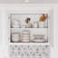 Armoire murale de cuisine blanche Casain l 30 po x H 24 po x P 12 po (poignées non incluses)