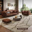 Canapé modulaire brun en cuir véritable-919571827-919571839