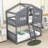 McGillicuddy Kids Twin Over Twin Bunk Bed-787124860
