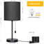 Lampe de table noire 16,3 po Federigo-1989611023