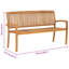 Arlogh Solid Wood Teak Outdoor Bench-885236188
