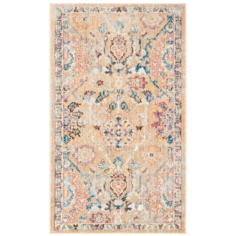 Onasander Performance Oriental Rug, Rectangle 4' x 6'