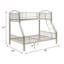 Pharr Contemporary Bunk Bed with Built-in Front Ladder-917692710-907315688