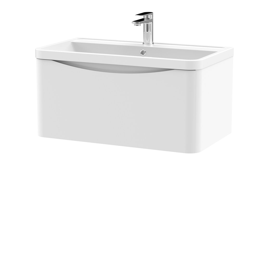 B&Q - 800 W/h 1-Drawer Unit & Polymarble Basin - Image 2