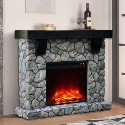 Troy 45'' W Electric Fireplace