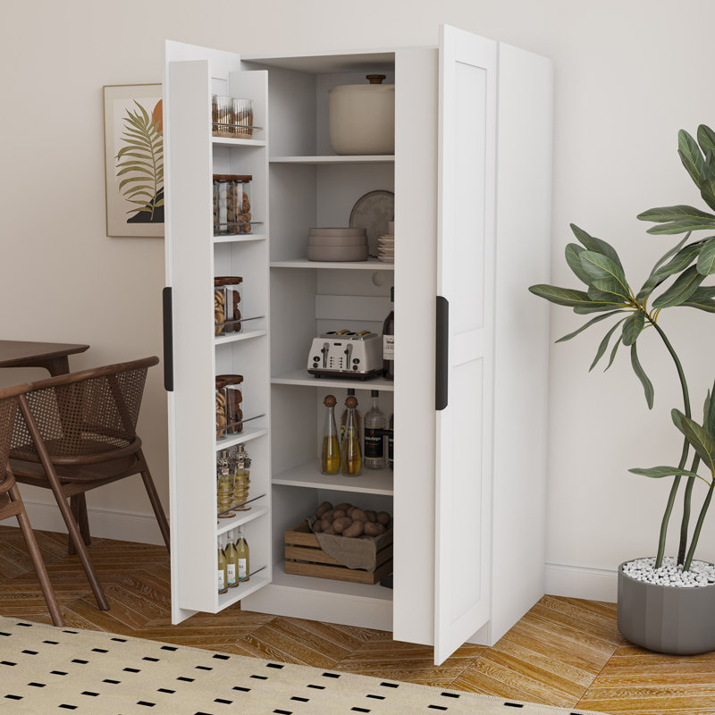 Armoire de cuisine 62,99 po, Blanc