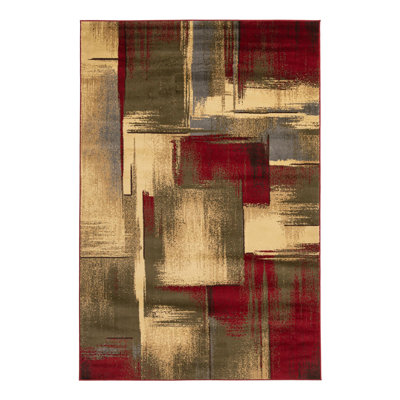 Ivetta Performance Abstract Indoor Rug