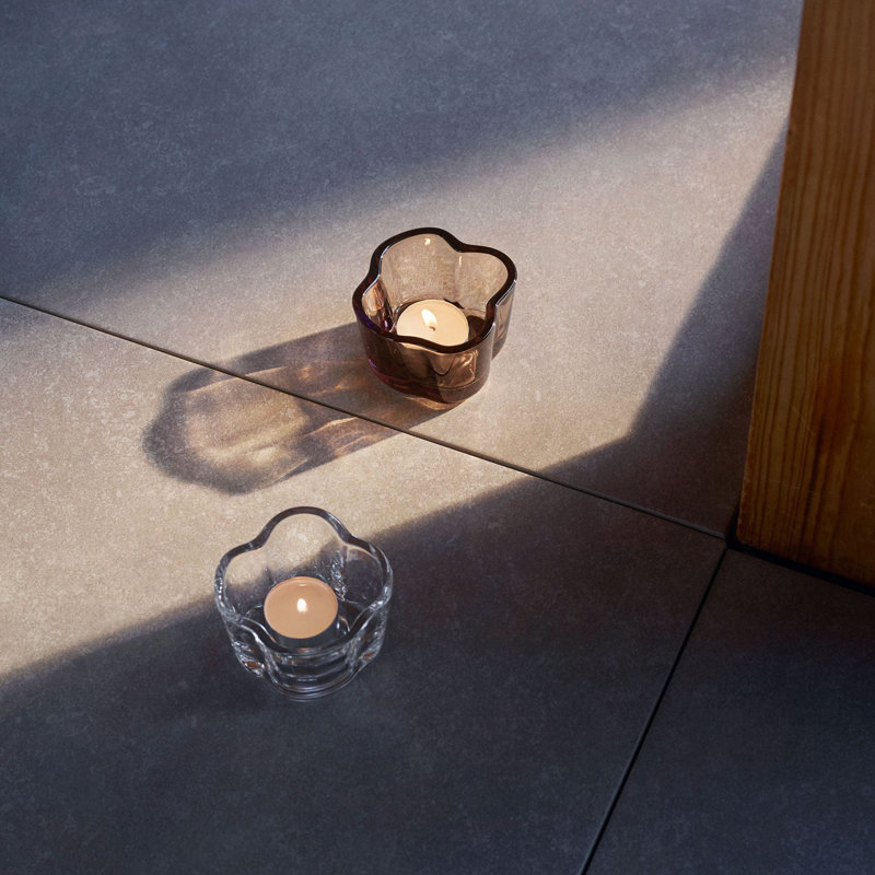 Aalto Seville Orange Ceramic Tealight Holder