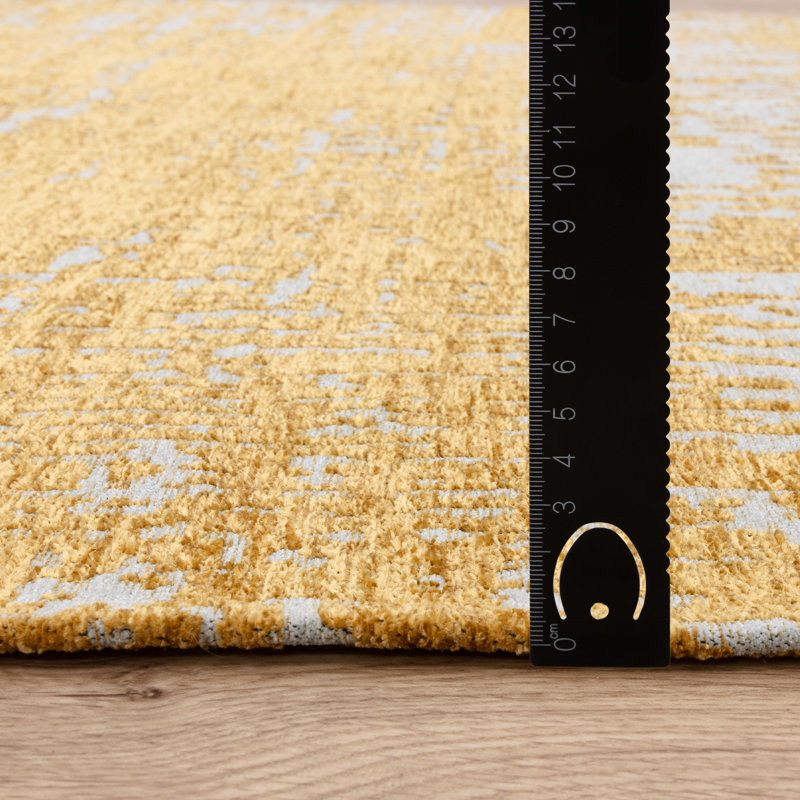 Agita Flatweave Gold Rug, Rectangle 160 x 230cm