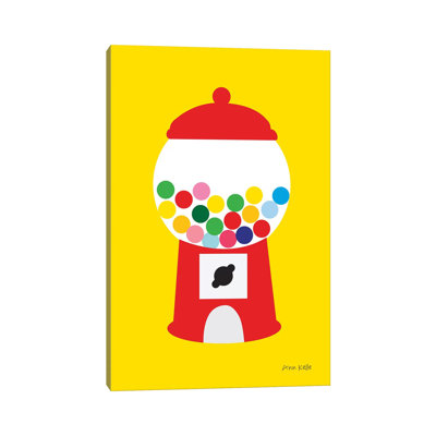 «Gumball Machine» par Ann Kelle - impression d'art graphique