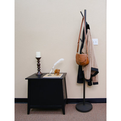 Davontay Aluminum Freestanding Coat Rack