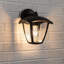 Turgay Matte Black Outdoor Wall Lantern